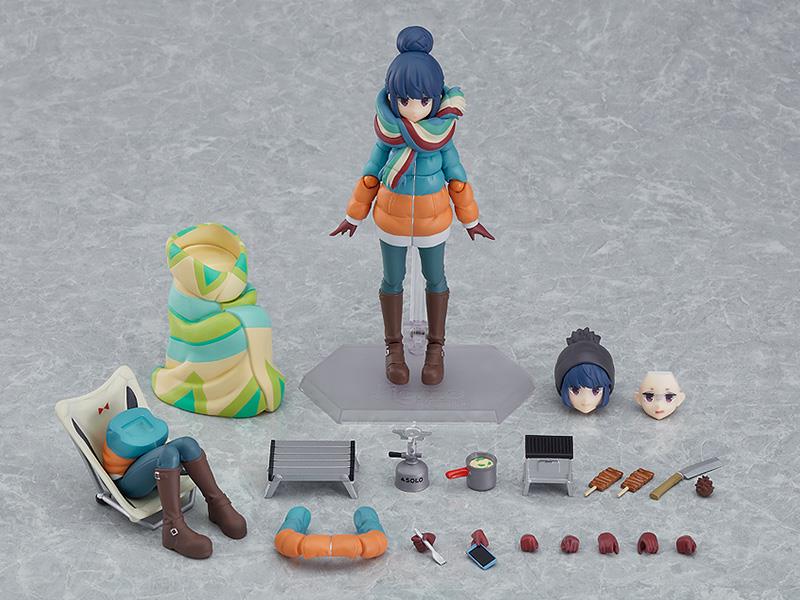 Laid-Back Camp: 551-DX Rin Shima DX Figma