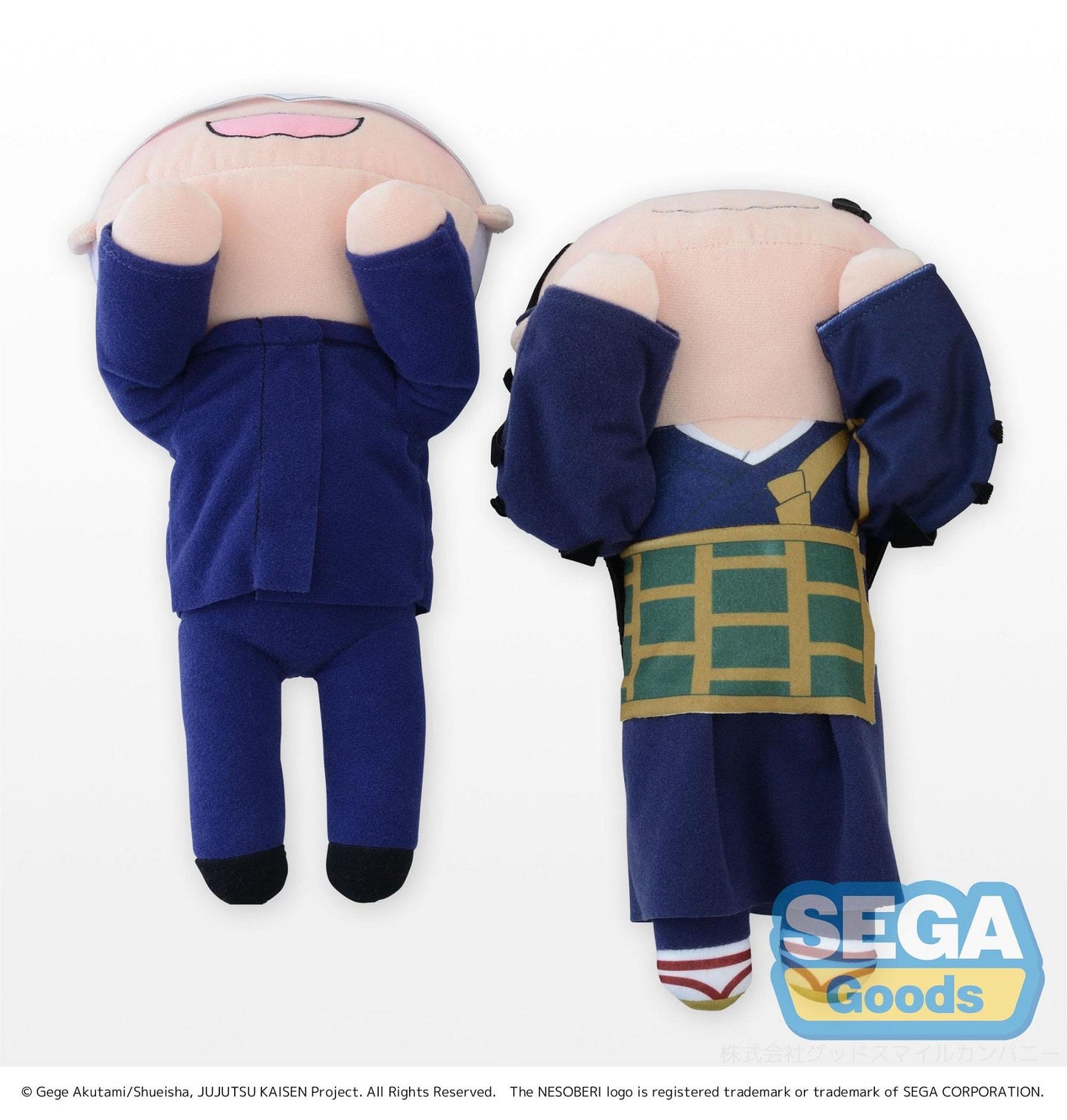 Jujutsu Kaisen: Suguru & Gojo (M) Nesoberi Plush