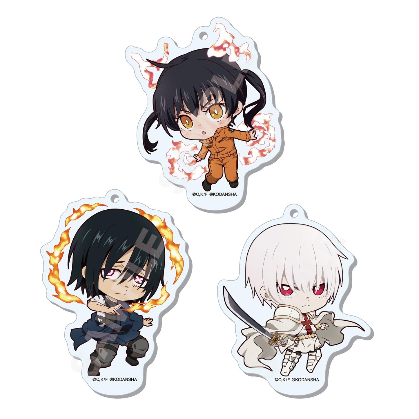 Fire Force: Marutto Stand Key Chain Blind Box