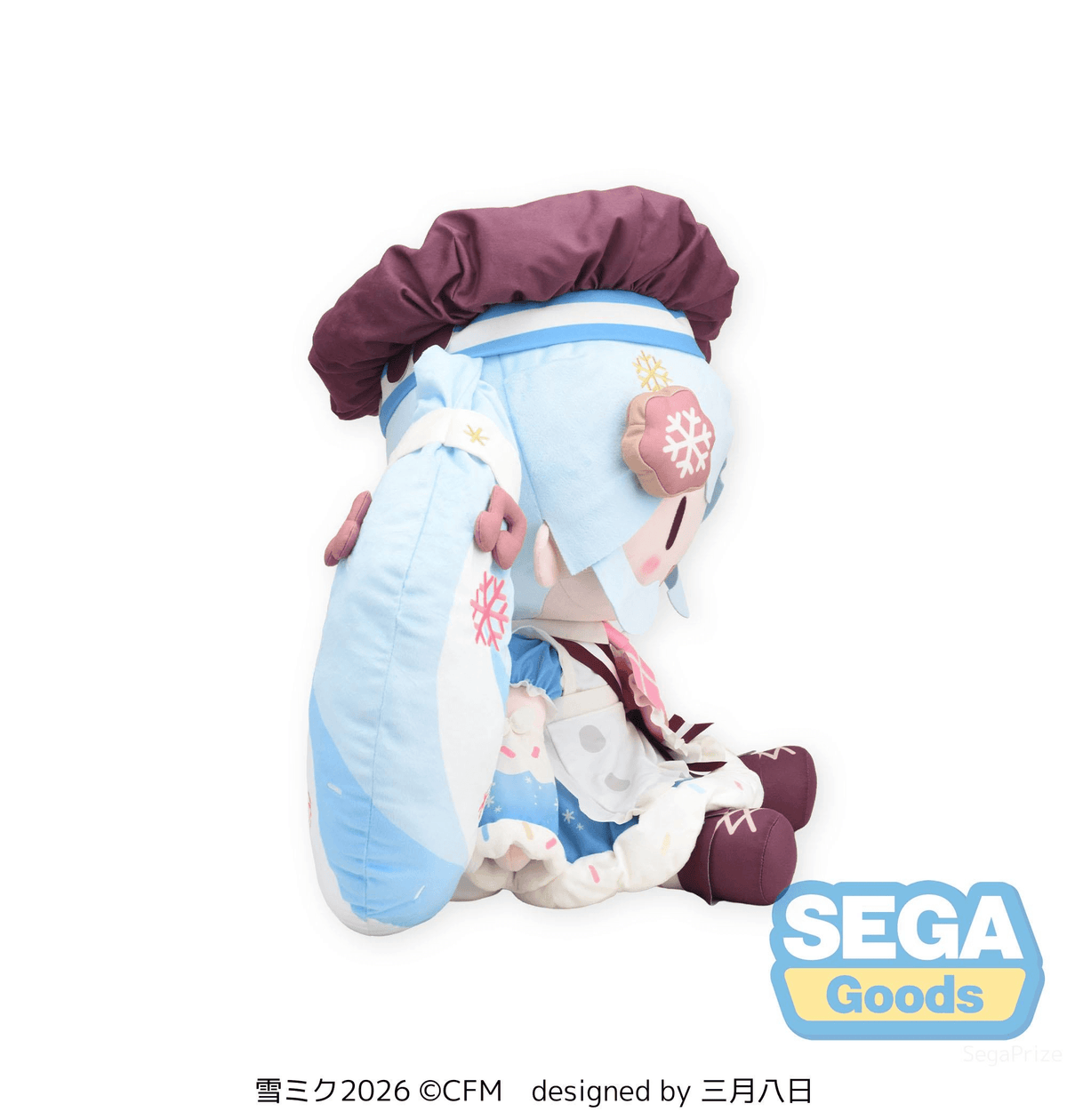 Vocaloid: Snow Miku -2026 Ver.- Dodeka Jumbo Plush