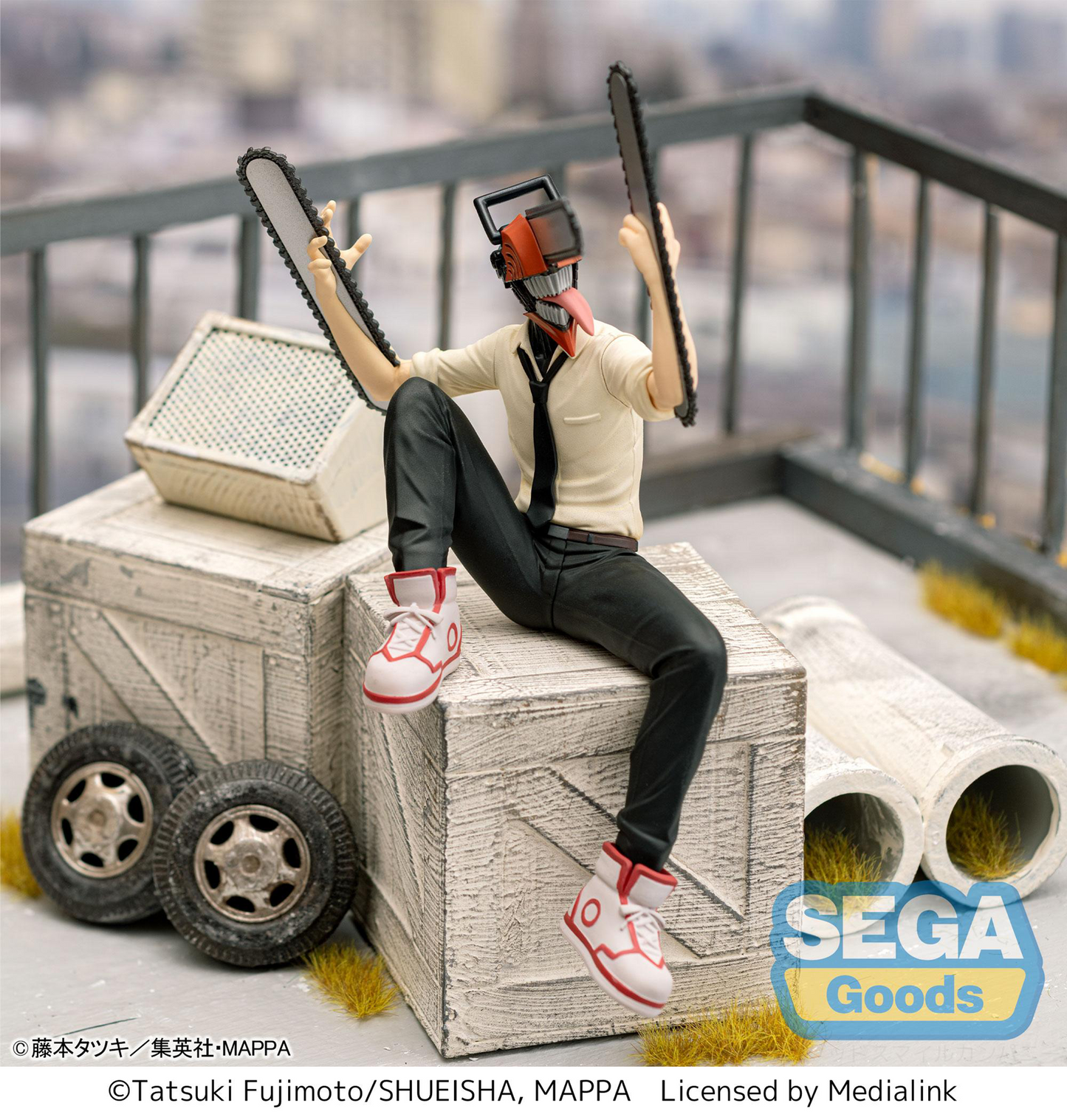 Chainsaw Man: Chainsaw Man Perching Prize Figure