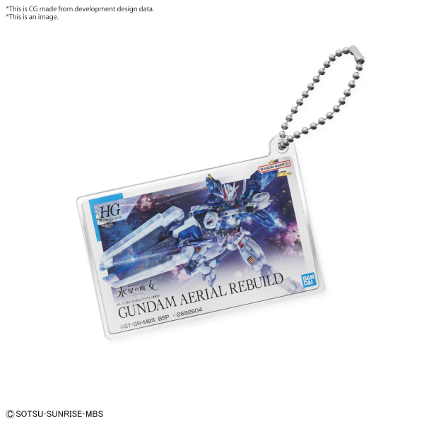 The Witch from Mercury: Aerial Rebuild Acrylic Key Chain