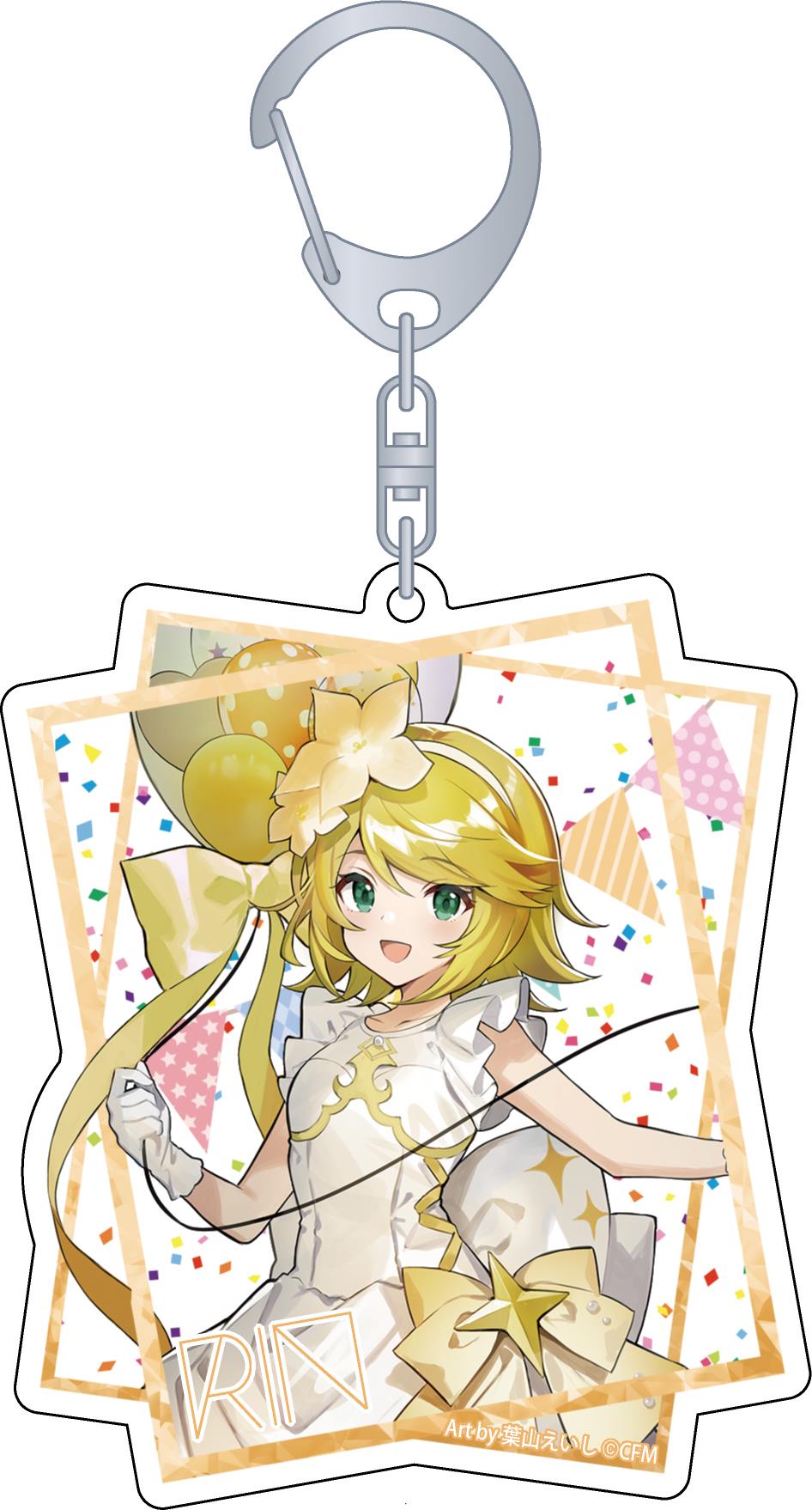 Vocaloid: Happy Birthday Miku! Rin Acrylic Key Chain