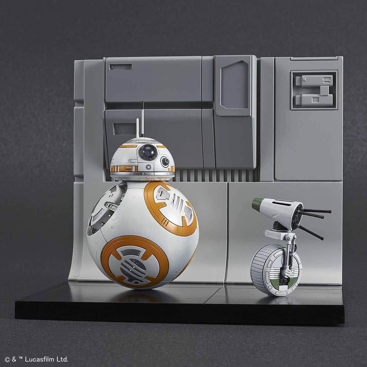 Star Wars: BB-8 & D-O Diorama Set 1/12 Scale Model