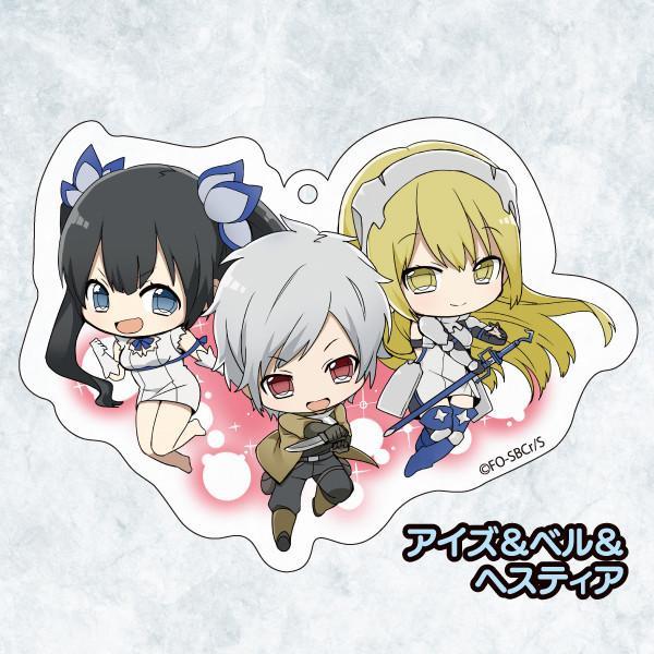 Is it Wrong to Try to Pick Up Girls in a Dungeon - Sword Oratoria: On the Side Sparkling Acrylic Collection (1 random blind box)