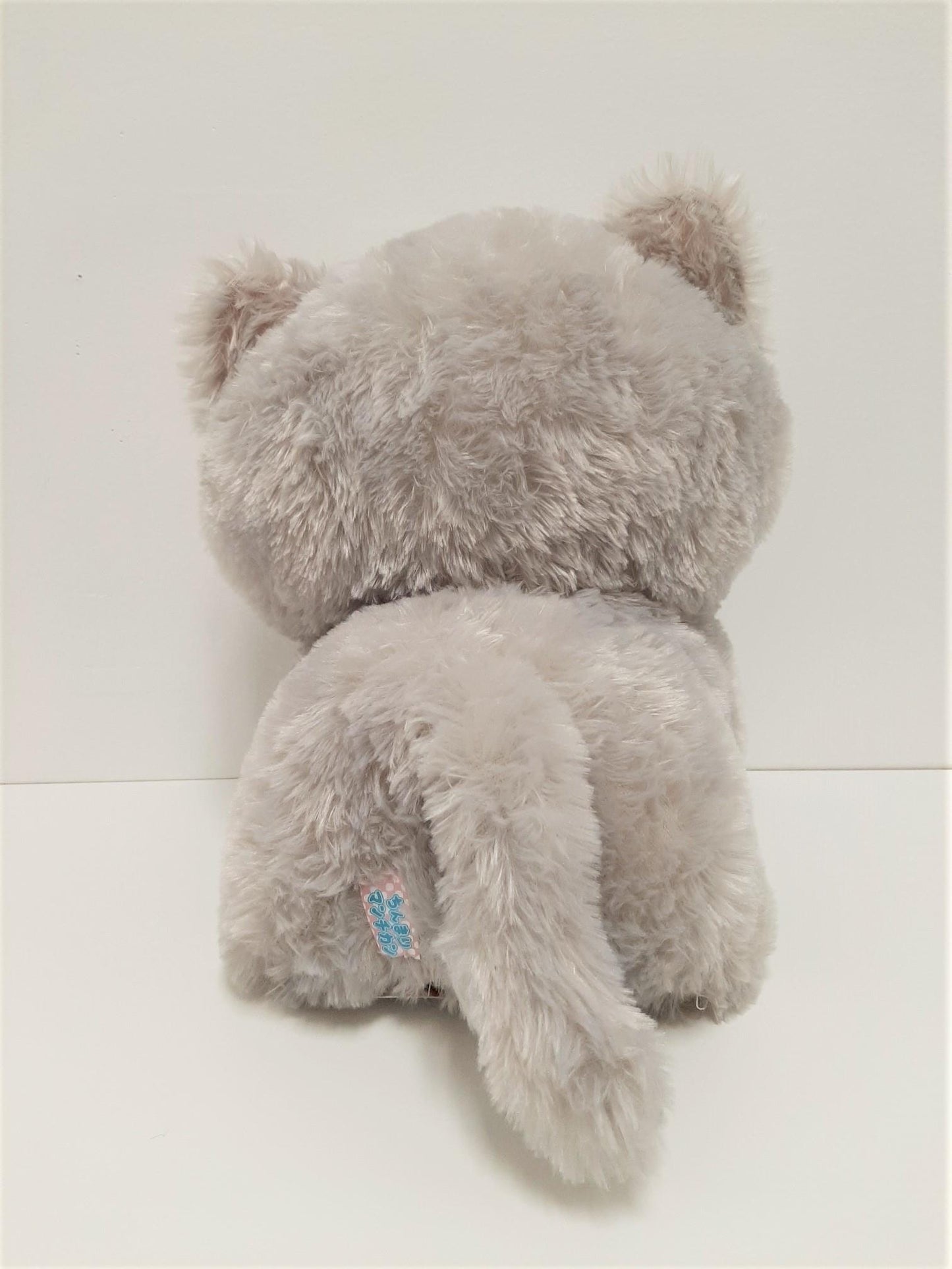 Amuse: Grey Munchkin Cat 14" Plush
