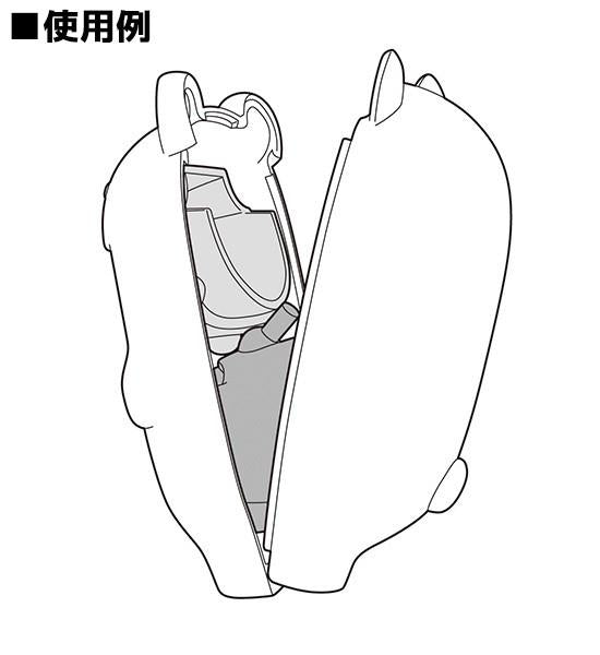 Nendoroid More: Pink Dinosaur Face Parts Case