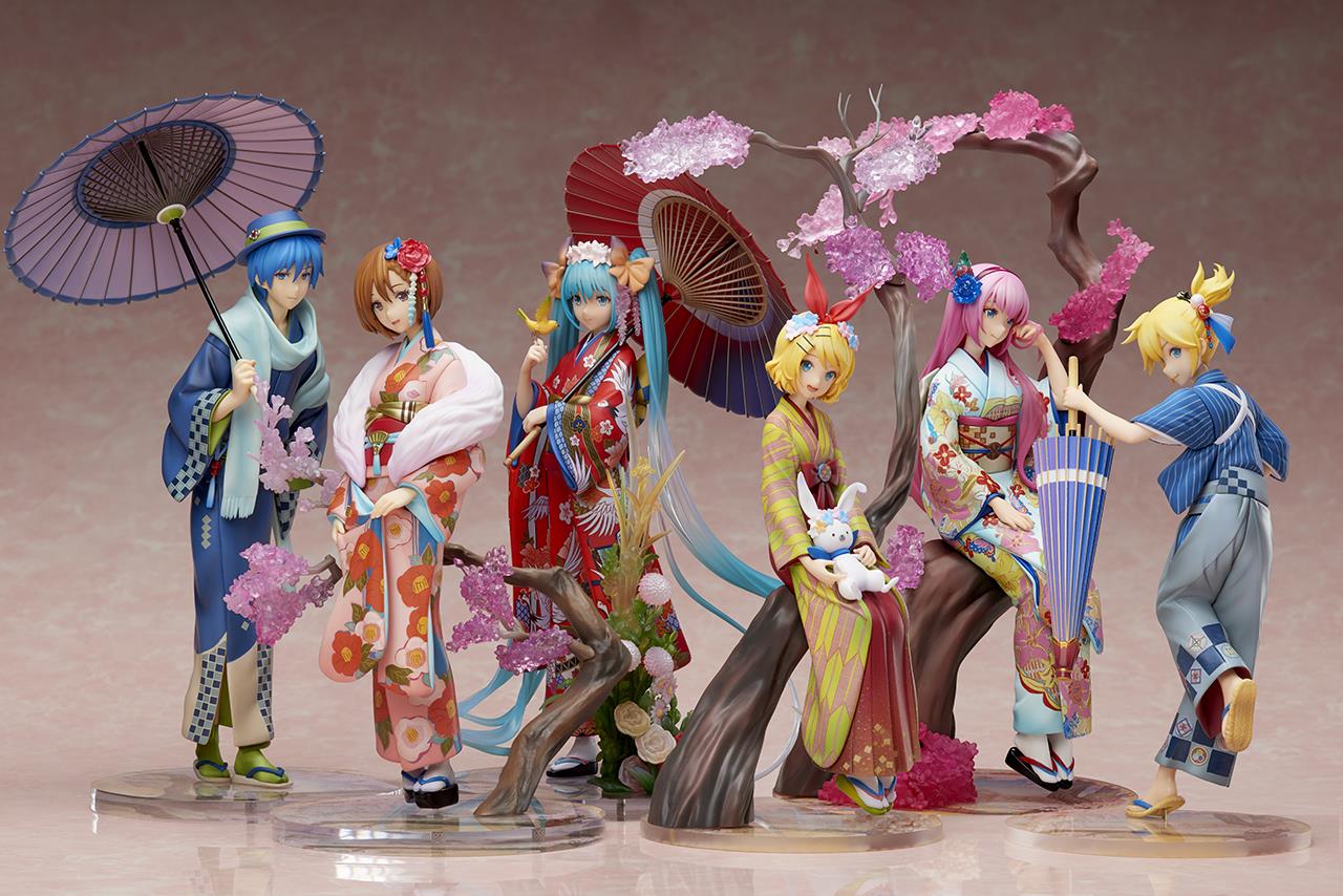 Vocaloid: Rin Hanairogoromo 1/8 Scale Figure