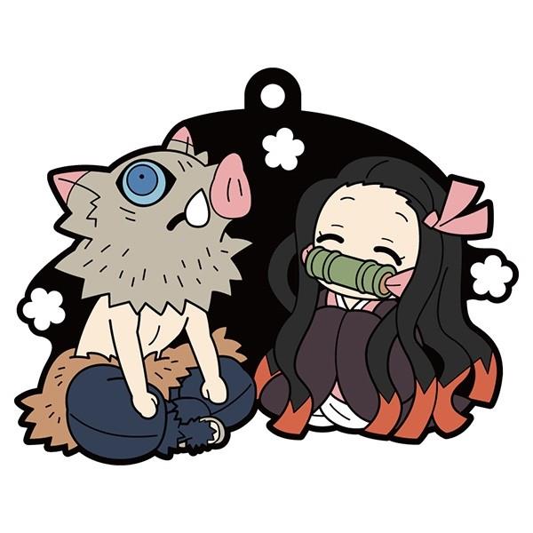 Demon Slayer: BuddyColle Rubber Mascot Key Chain (vol. 2) (1 Random Blind Box)