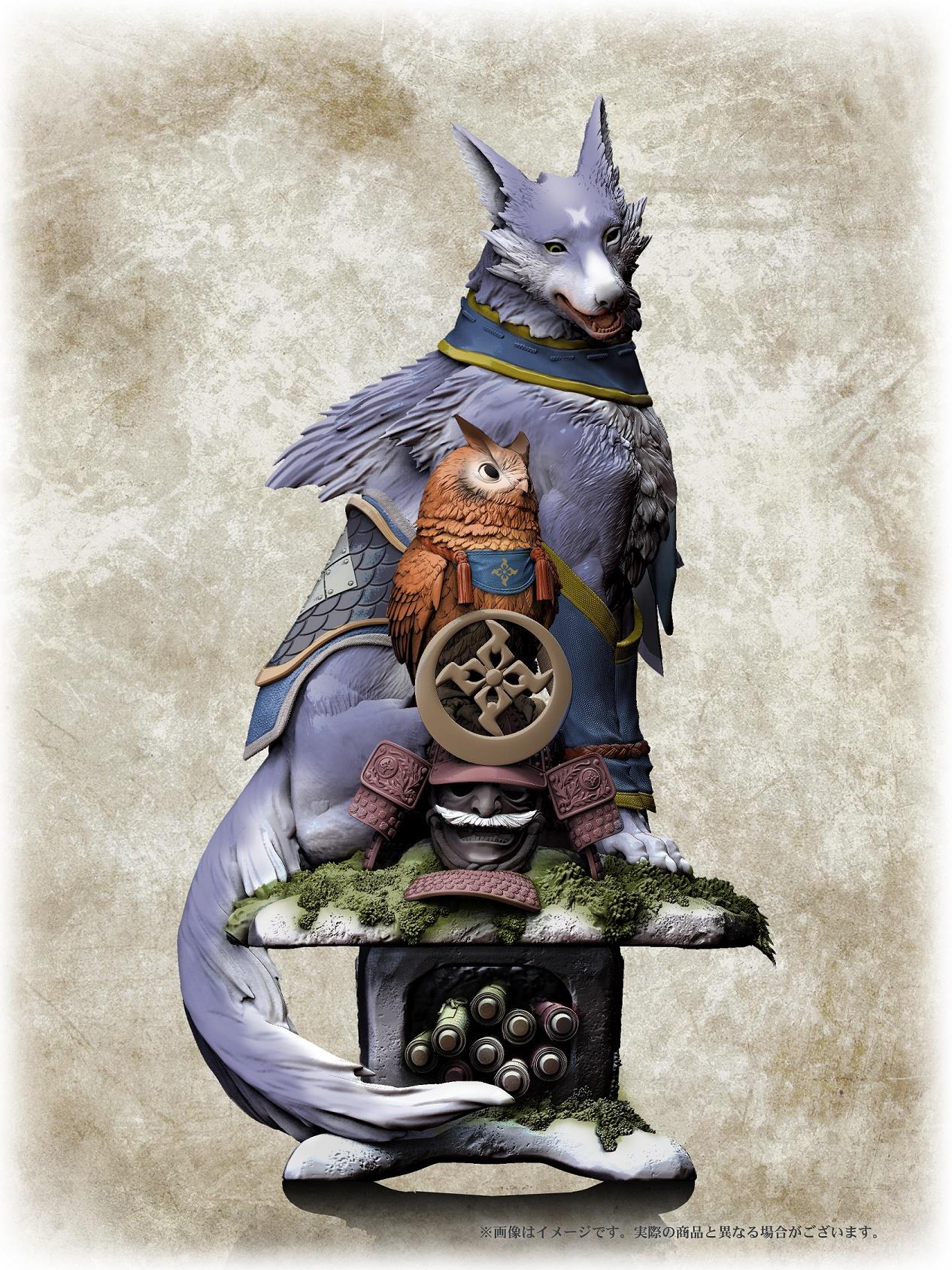 Monster Hunter: Palamute Creator's Model Non-Scale Figure