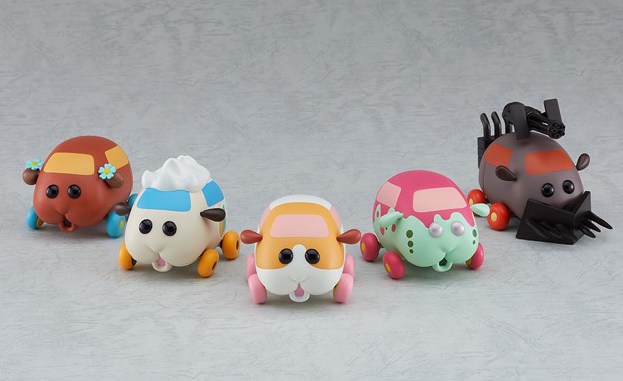 Pui Pui Molcar: Molcar Armored Teddy MODEROID