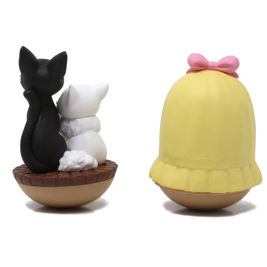 Kiki's Delivery Service: Jiji and Lily Tilting Figures