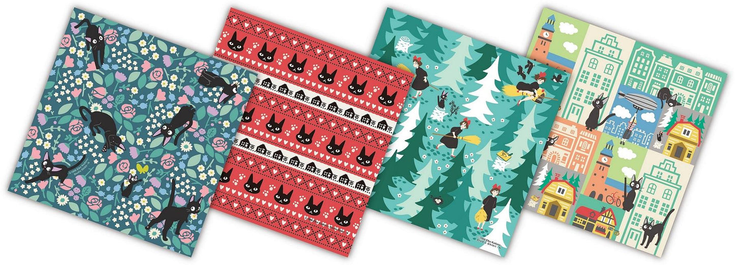 Kiki's Delivery Service: Kiki and Jiji Japanese Chiyogami Paper