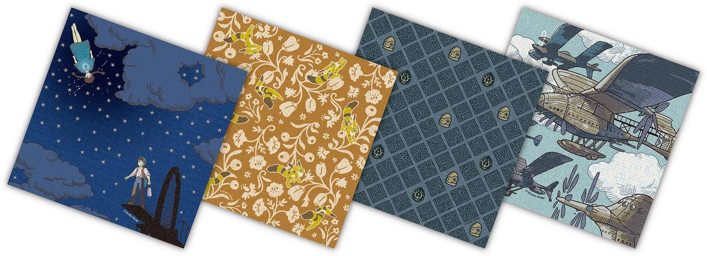 Castle in the Sky: Laputa Modern Japanese Chiyogami Paper