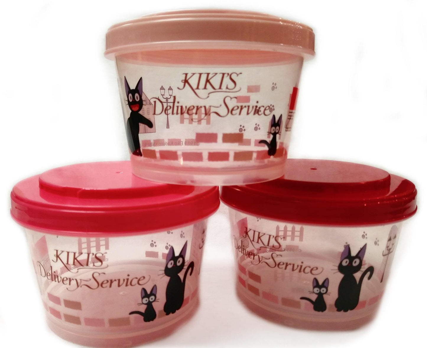 Kiki's Delivery Service: Stackable Kiki's Town Cylinder Lunch Carrier Set of 3