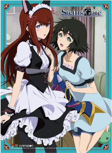 Steins;Gate: Maid Makise & Shina Wall Scroll