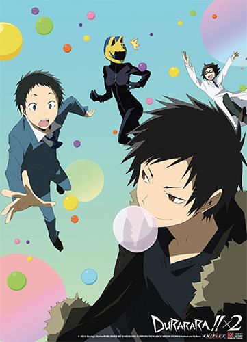 Durarara!!x2: Group & Bubbles Wall Scroll