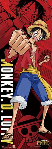 One Piece: Luffy New World Human-Sized Wall Scroll