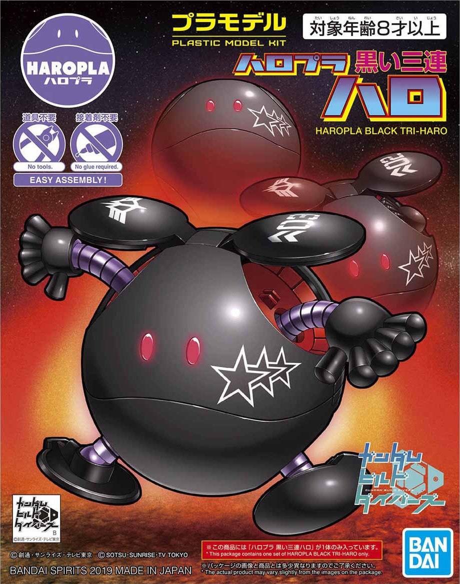 Gundam: Black Tri-Haro Haropla Model