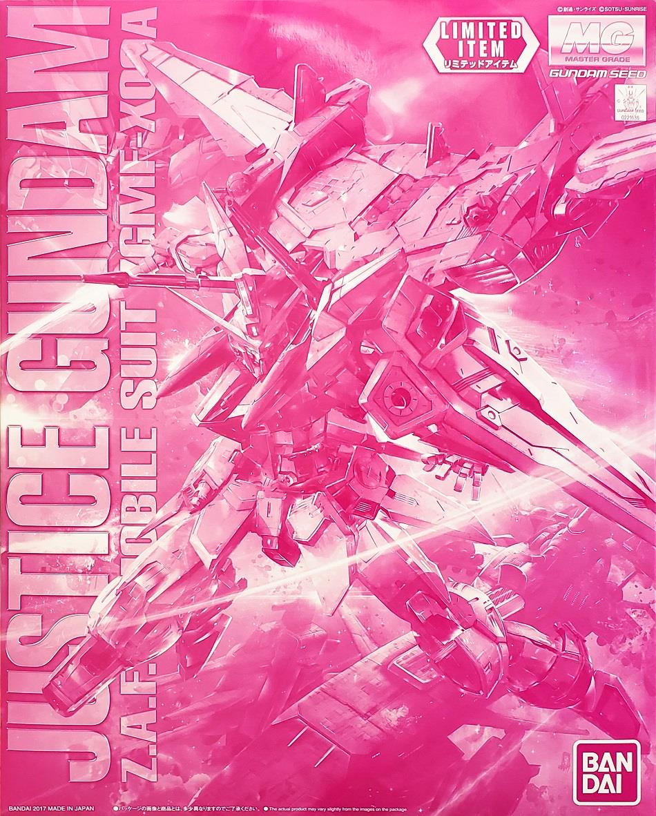 Gundam: Justice Gundam (Clear Colour) MG Model