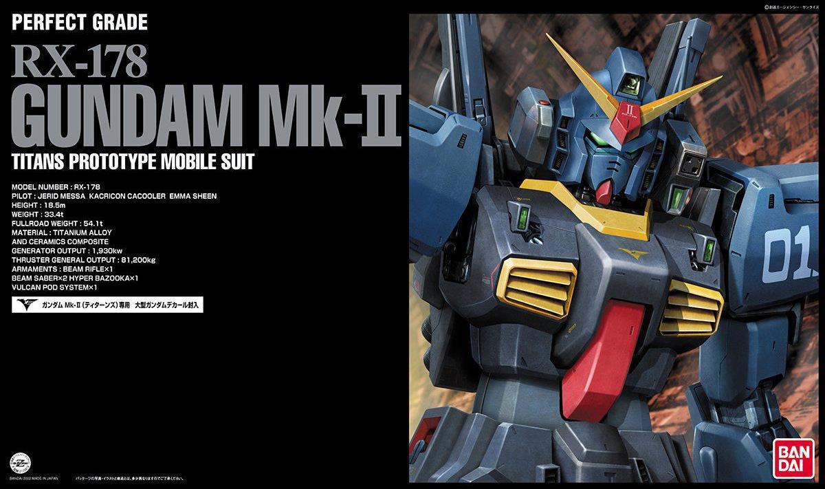 Gundam: Gundam Mk-II Titans PG Model