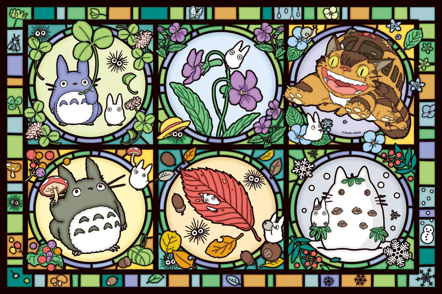 My Neighbour Totoro: 1000-AC012 Totoro Season's Tidings Artcrystal Jigsaw Puzzle