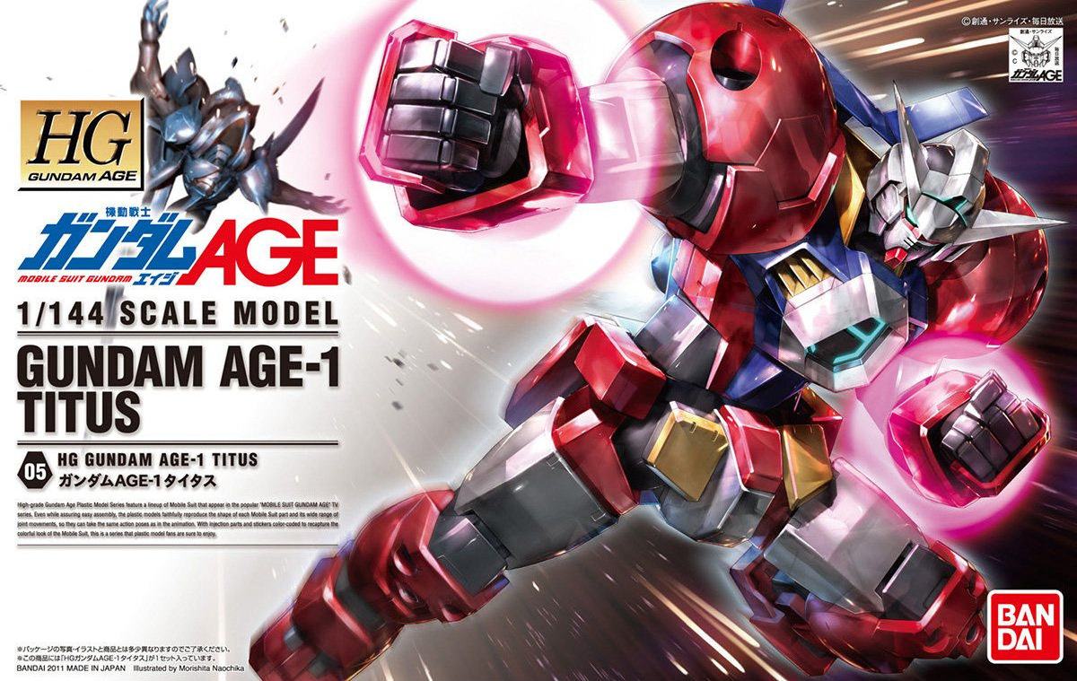 Gundam: Gundam Age-1 Titus HG Model
