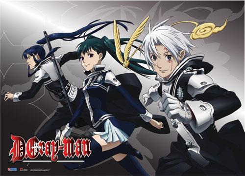 D. Gray-man: Group Dash Fabric Poster