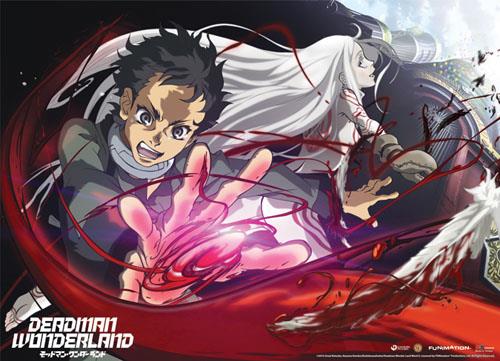 Deadman Wonderland: Ganta & Shiro Fabric Poster