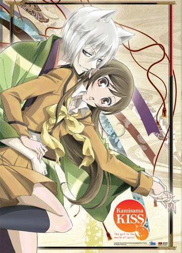 Kamisama Kiss: Tomoe & Nanami Key Art Fabric Poster