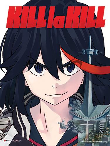 KILL la KILL: Ryuko & City Fabric Poster