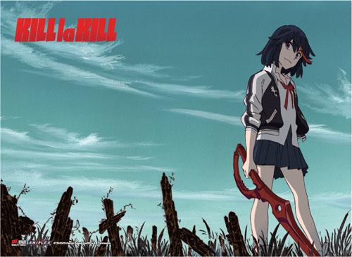 KILL la KILL: Ryuko & Graveyard Fabric Poster