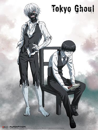 Tokyo Ghoul: Two Kanekis Fabric Poster