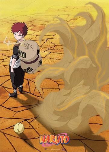 Naruto: Gaara & Sand Wall Scroll