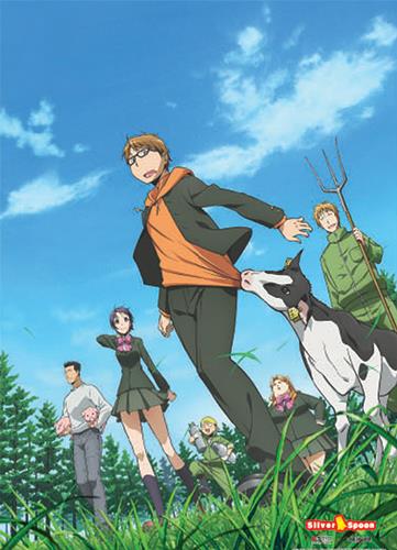 Silver Spoon: Group Field Wall Scroll