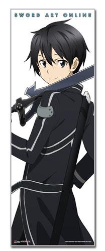 Sword Art Online: Kirito Human Sized Wall Scroll