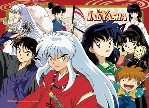 Inuyasha: Group High-End Wall Scroll