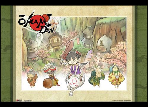 Okami Den: Yakushi Village Wall Scroll