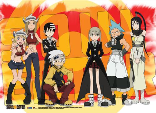 Soul Eater: Group Orange Wall Scroll