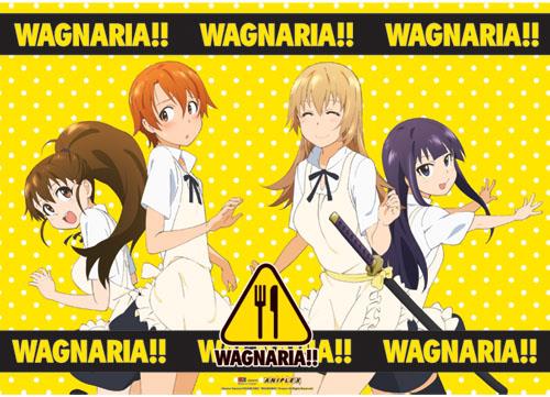 Wagnaria!!: Girls Group Wall Scroll