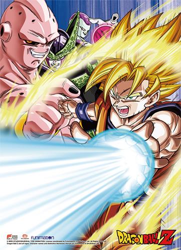 Dragon Ball Z: Goku vs. Enemies Wall Scroll
