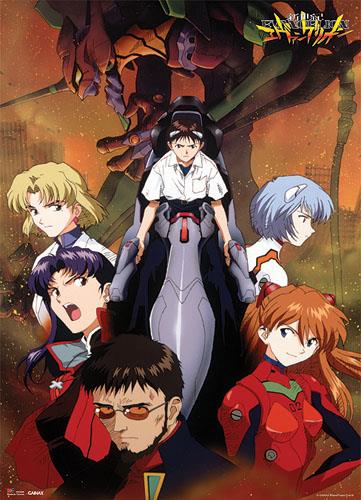 Evangelion: Entry Plug & Group Wall Scroll
