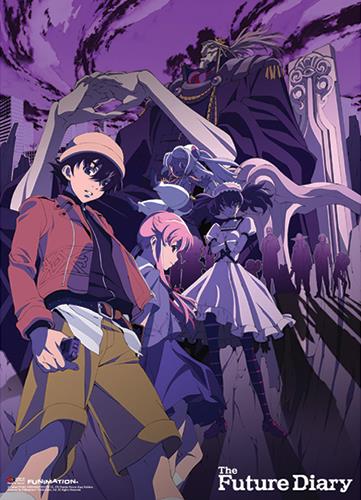 Future Diary: Purple Mist Wall Scroll