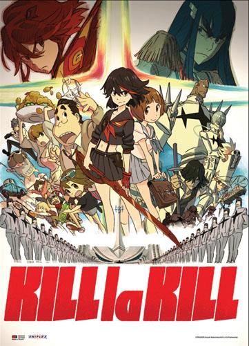 KILL la KILL: Group Wall Scroll