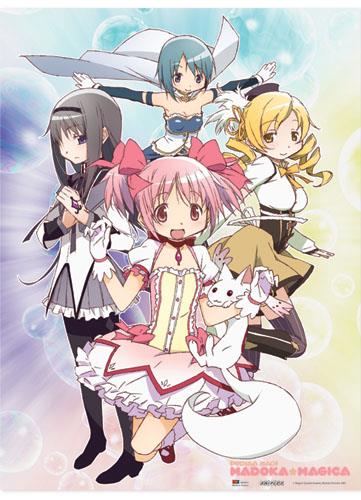 Madoka Magica: Group Wall Scroll