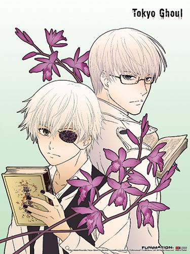 Tokyo Ghoul: Kaneki & Arima Fabric Poster
