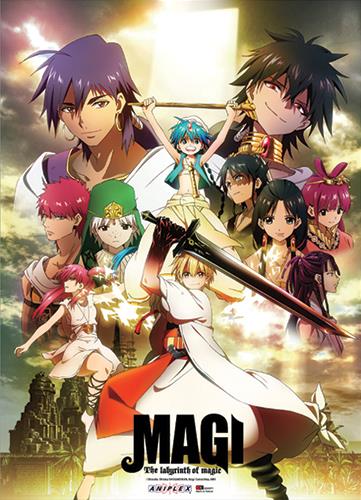 Magi the Labyrinth of Magic: Key Art Wall Scroll