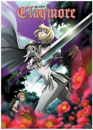 Claymore: Clare in Forest Fabric Poster
