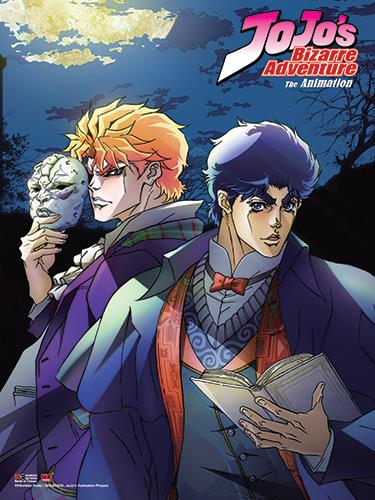 Jojo's Bizarre Adventure: Jonathan & Dio Fabric Poster