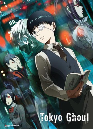 Tokyo Ghoul: Kaneki & Ghouls Fabric Poster